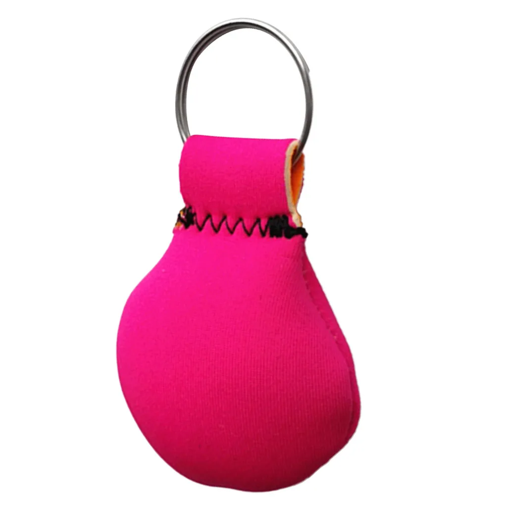 Neoprene Floating Keychain + Stainless Steel Accessory Gift Navigation Kayak Fishing Floating Keyring