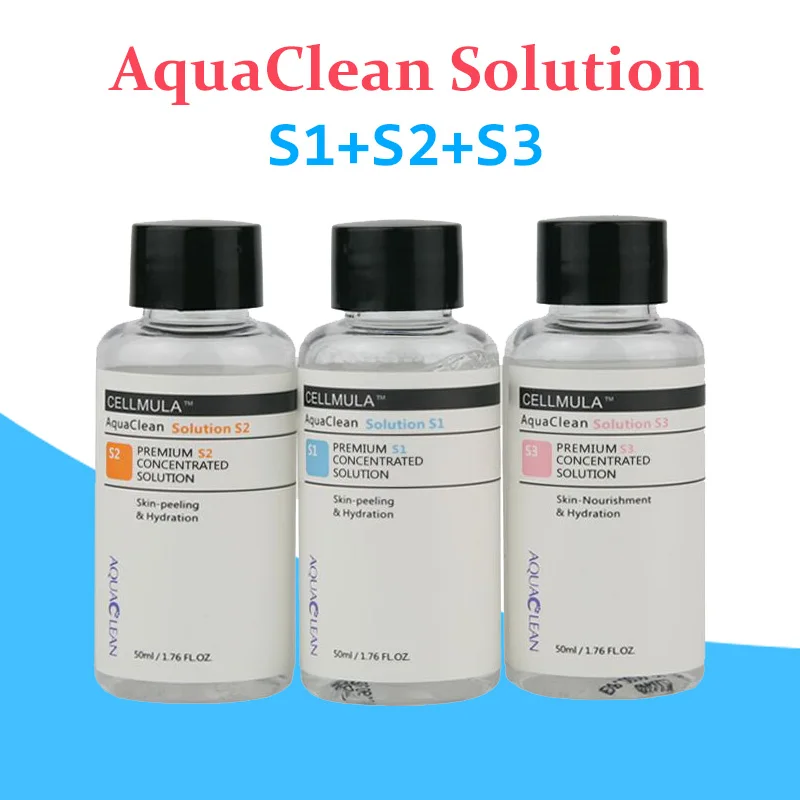 Aqua Clean раствор/Aqua Peel концентрированный раствор 50 мл в бутылке Aqua Сыворотка для лица Hydra Сыворотка для лица для нормальной кожи