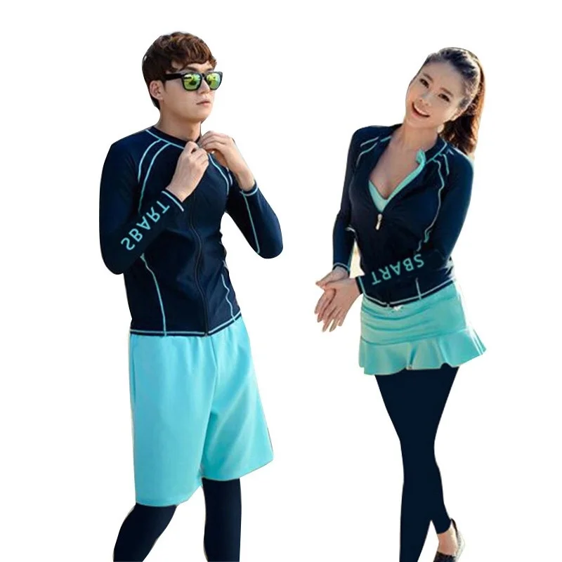 

SBART's Shark Butte Diving Suit Two-Piece Pair Prevent Jellyfish Surf Snorkeling Sun Protection Bathing Suit Long Sleeve Trouser