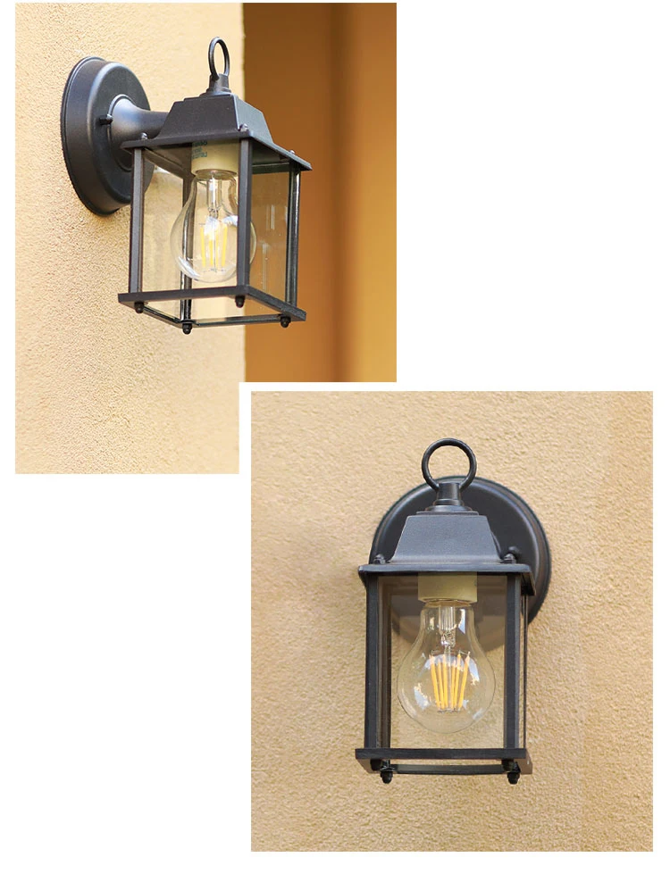 Retro Outdoor Wall Light – Waterproof Vintage Fixture