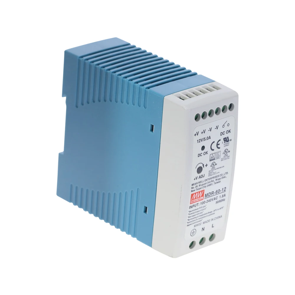 MDR 60 60W единичный выход 5V 12V 15V 24V Din Rail импульсный источник питания AC/DC|Импульсный