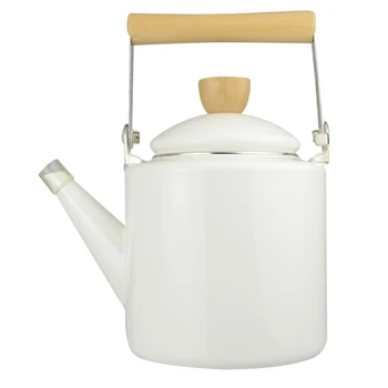 

1L Enamel Japanese Coffee Pot Kettle Teapot Heating Kitchen Utensils