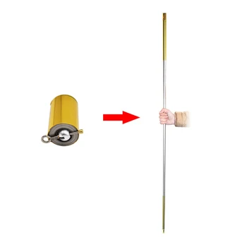 

Retractable Magic Prop Stick Elasticity Metal Appearing Stainless Steel Extendable Magician Adult Props Martial Art Equipment