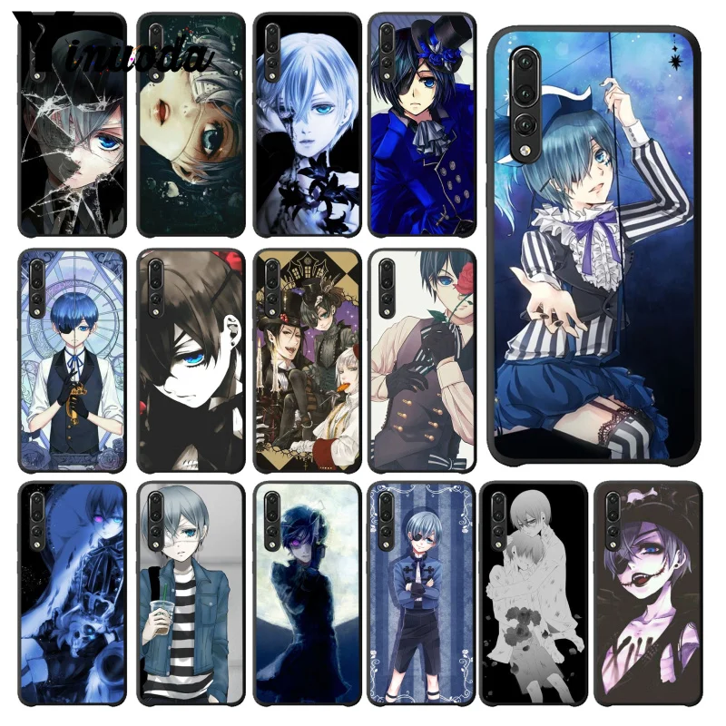 

Yinuoda Anime Black Butler Ciel Phantomh Phone Case Cover for Huawei P9 P10 Plus Mate9 10 Mate10 Lite P20 Pro Honor10