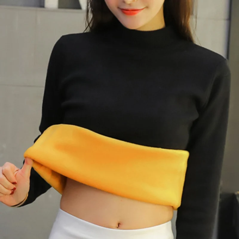 

bottom sweater in autumn and winter, knitted thicker thermal jacket, pullover, thick semi-high collar knitted sweater