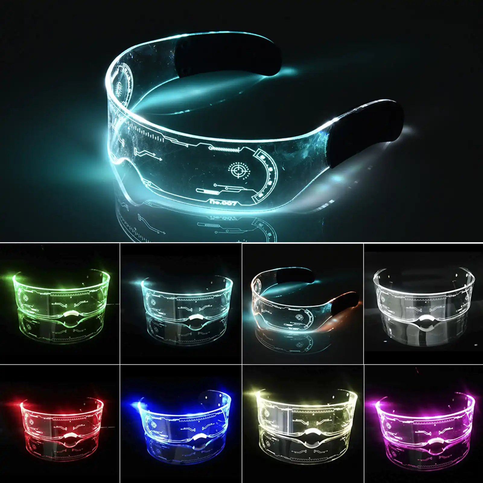 7 Colors LED Luminous Glasses 