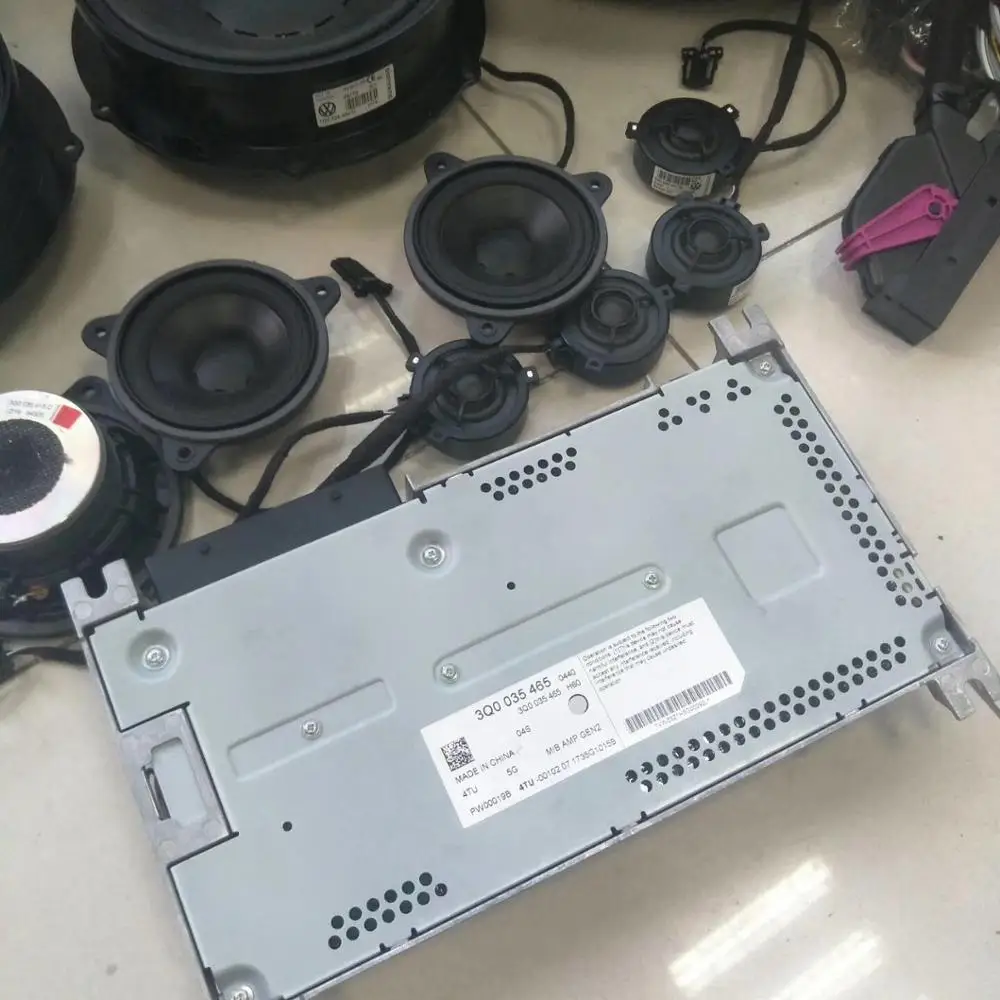 Комплект Динамиков Dynaudio для Passat B8/b8 5 2016 2020 (4 динамика/4 НЧ динамика/2 альт/1 центр/1