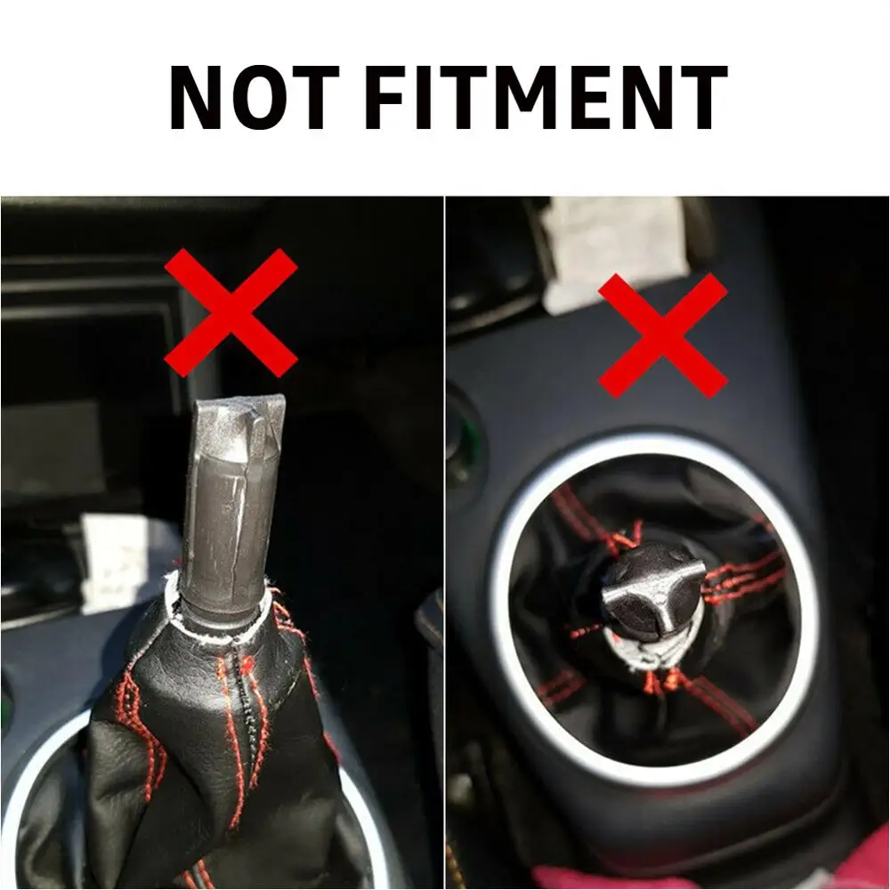 5 Speed Gear Lever Stick Shift Knob w// Gaiter Boot Fit For Suzuki SX4 05-10 New