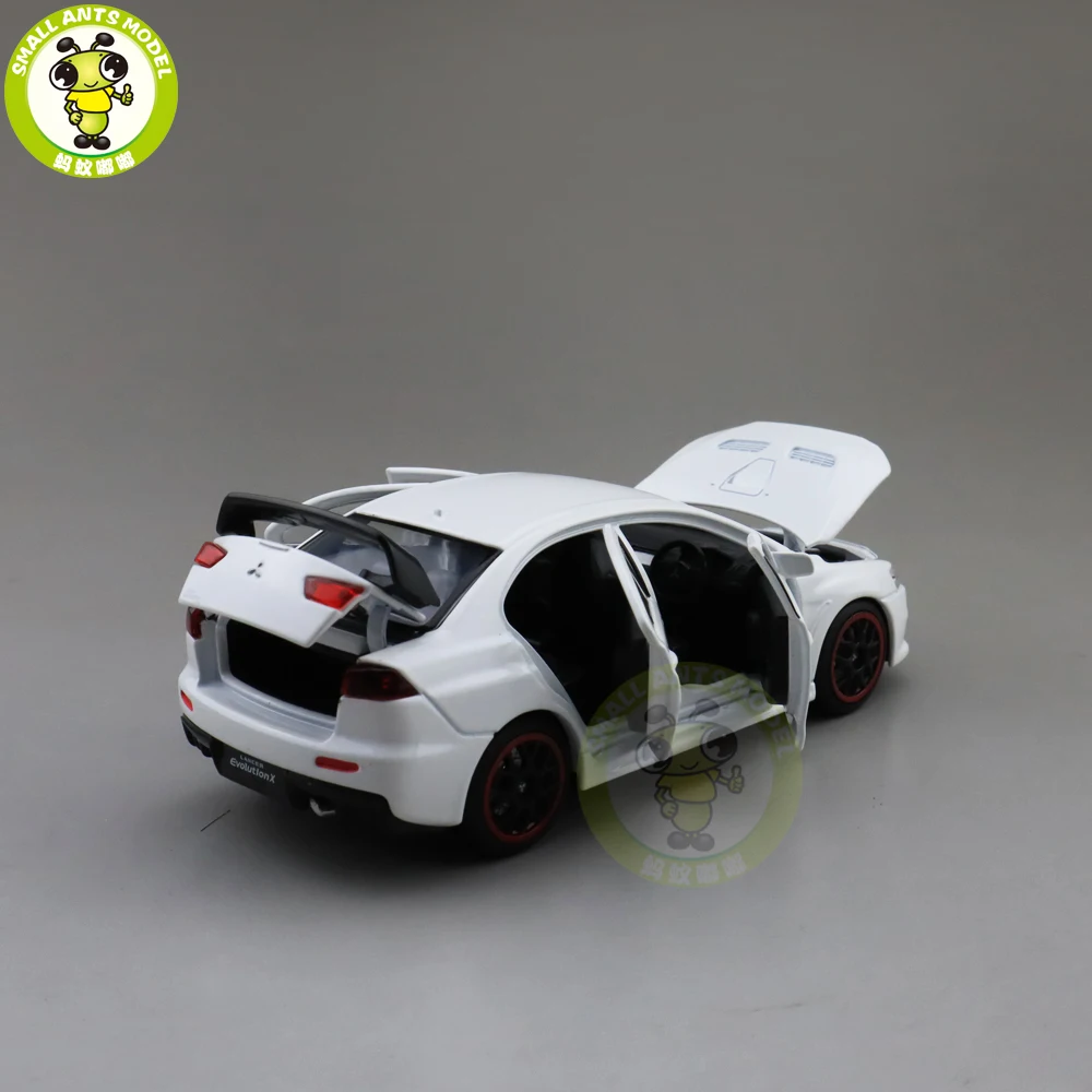 1/32 JACKIEKIM Mitsubishi Lancer EVO X 10 BBS RHD литая модель автомобиля игрушки для детей Подарки для мальчиков девочек