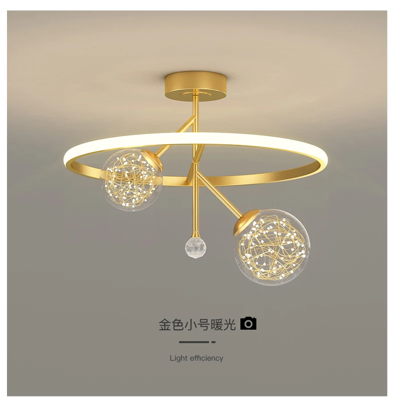 Modern LED Chandeliers Indoor Lamp for Living Room Bedroom Dining Room Kitchen Lights 2021 New Creative Home Lighting Fixtures bedroom chandelier