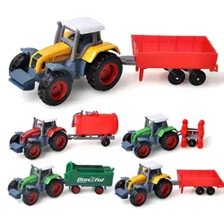 Сельскохозяйственные машины модели машинок Инженерная модель автомобиля трактор инженерный сплав автомобиль трактор Игрушечная модель