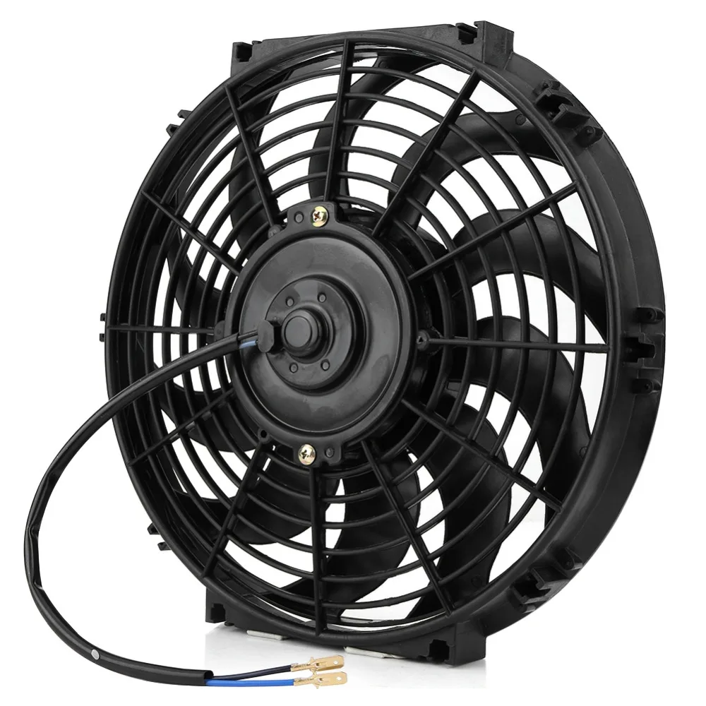 2PC 12" INCH UNIVERSAL PULL/PUSH CAR RADIATOR ENGINE TRANS COOLING FAN+MOUNTING 2PC 12" INCH UNIVERSAL PULL/PUSH CAR RADIATOR ENGINE TRANS COOLING FAN+MOUNTING