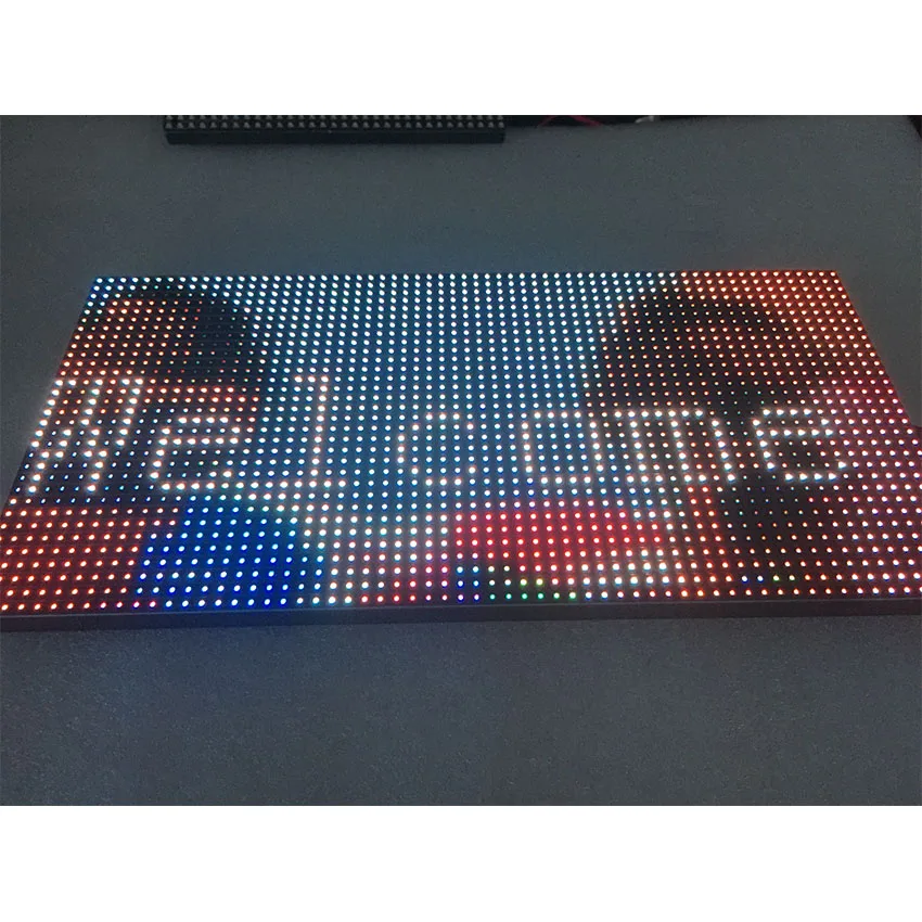 p8 outdoor led module 32*16 pixel 256*128mm matrix led sign full color display taxi panel ekran HUB75 P4 P5 P6 P10