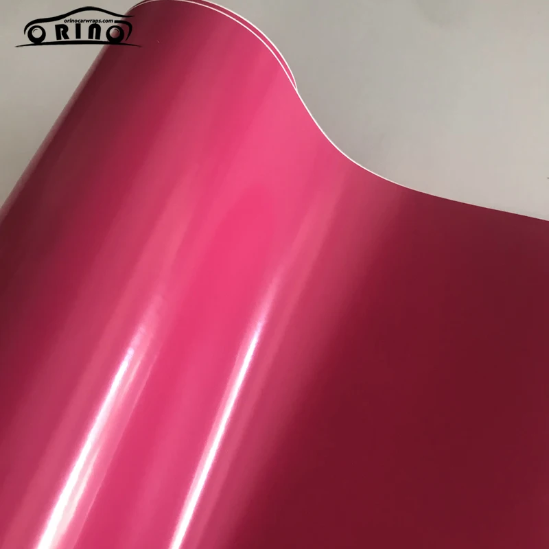 Rose Red Gloss Vinyl Wrap Sticker-2