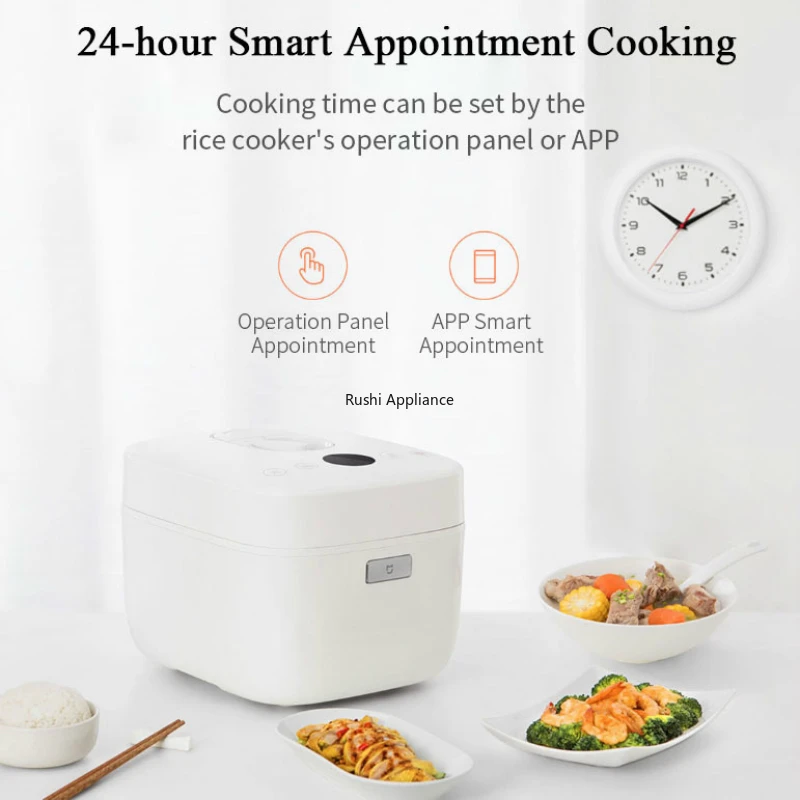 Xiaomi Mijia 5L умная электрическая рисоварка сплав чугуна скороварка дистанционное