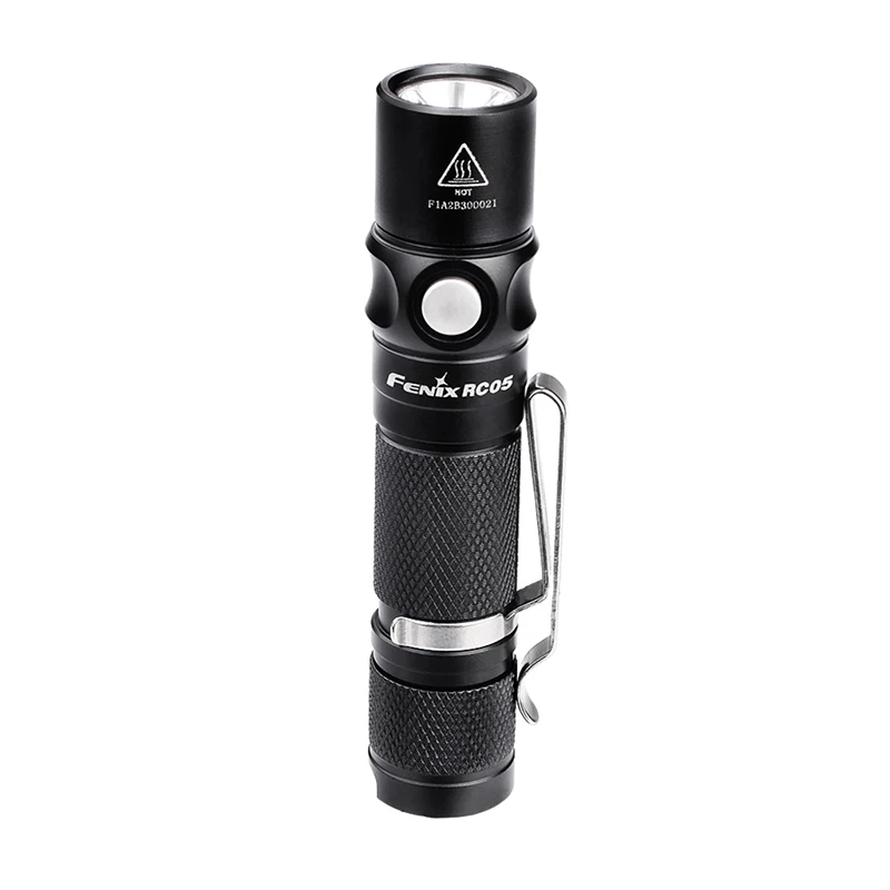 Fenix RC05 EDC портативный для использования на улице зарядка через USB маленький фонарик водонепроницаемый светодиодный фонарик AA/14500 тактический фонарь