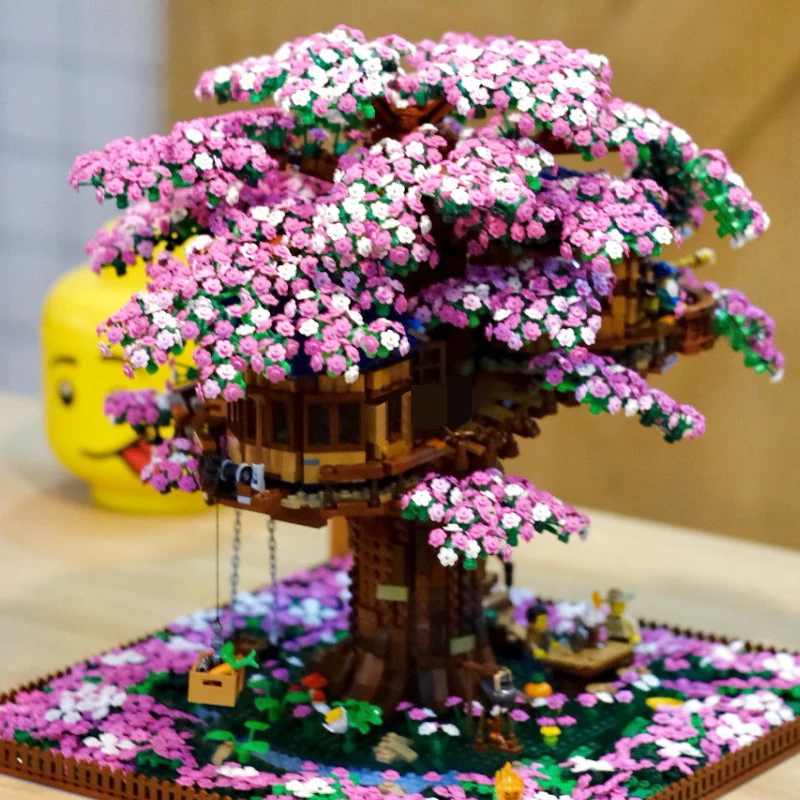 New-Tree-House-3117pcs-Compatible-Idea-Series-21318-Building-Blocks-Bricks-Educational-Toys-Birthdays-Christmas-Gifts