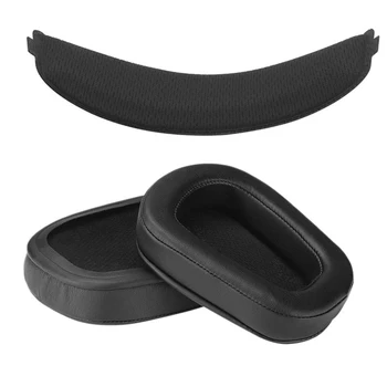 

Ear Pads For Logitech G633 G933 Headphones Replacement Foam Earmuffs Ear Cushion Accessories PU leather EarPads
