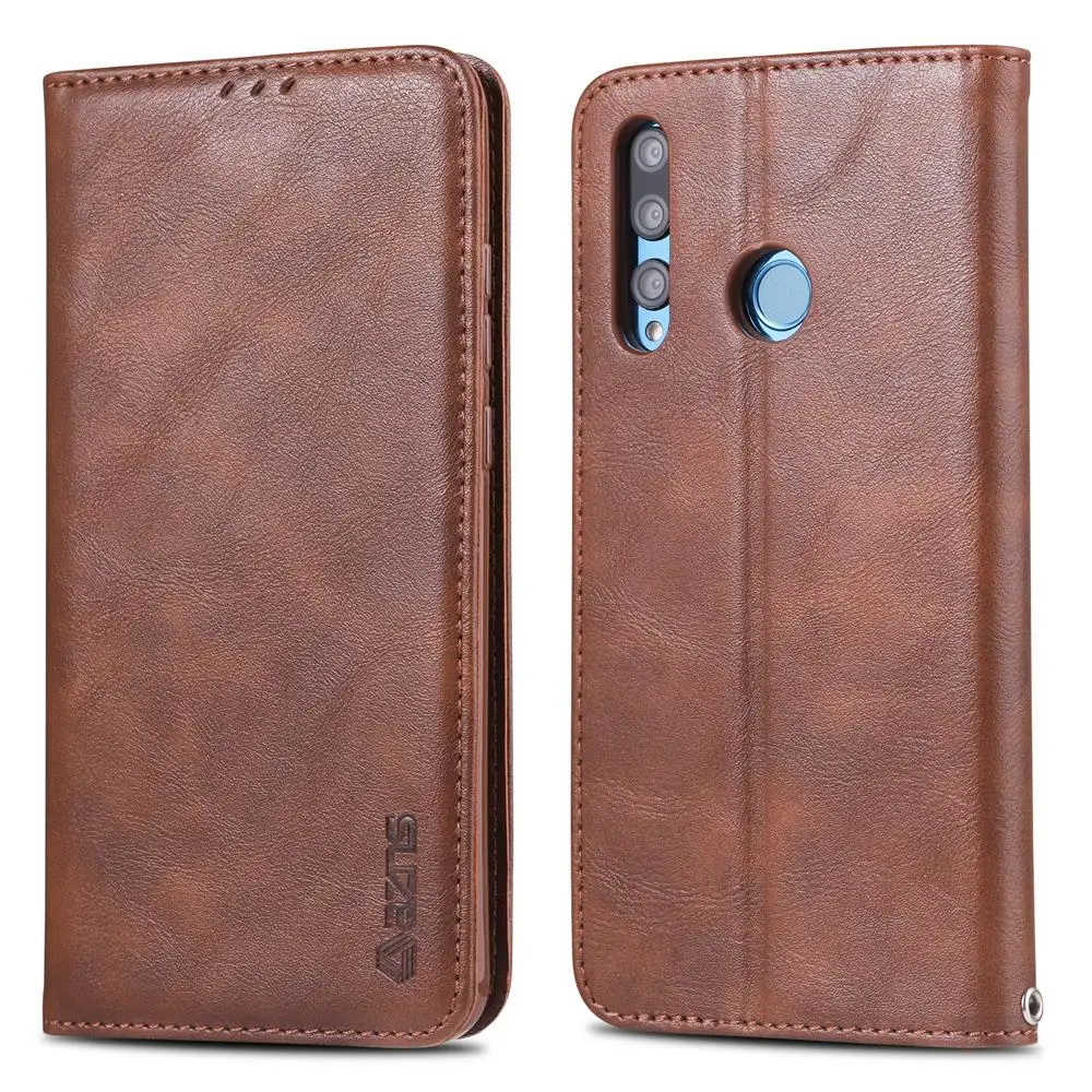 Leather flip case for huawei p30 lite P Smart 2019 phone pro Honor 10lite cover wallet card holder book | Мобильные телефоны и