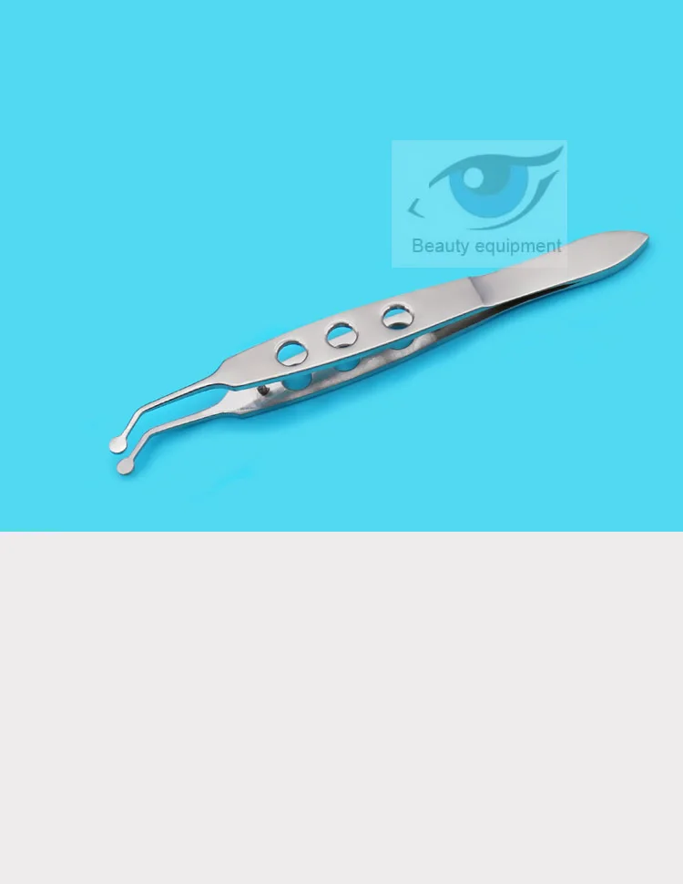 Pinças de Massagem de Pálpebra de Beleza Pinças de Pálpebra Fisioterapia de Glândula Oftalmologia Meibomiana Pinças Cirúrgicas Amarelo Gordo pr 2 Cheap Instrumentos p pálpebra