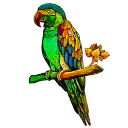 Puzzle en bois coloré en forme de perroquet arc en ciel, nouveau, 100, 200, 300 pièces, cadeau d'anniversaire pour enfants et adolescents, vente en gros 