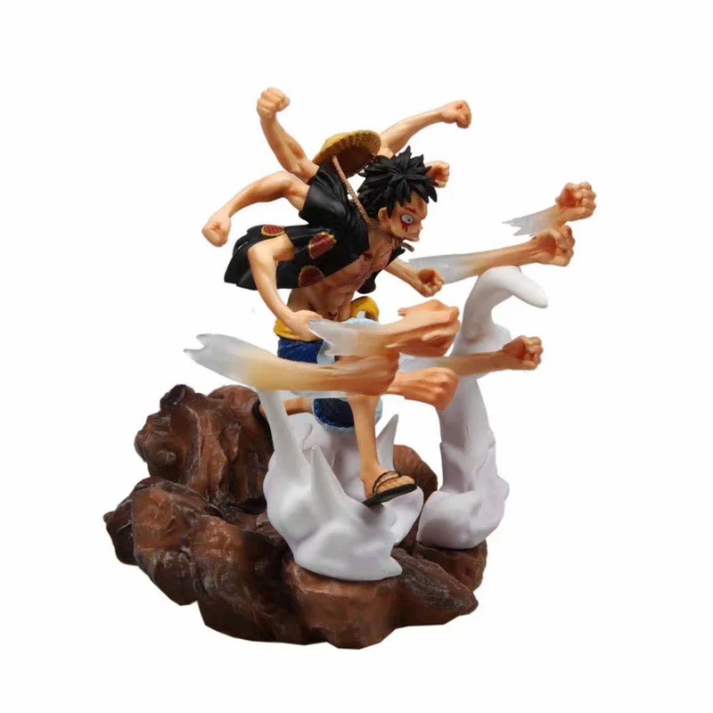 Аниме One Piece XXL Monkey D Luffy Gomu No Gatling Ver. Фигурка из ПВХ Коллекционная модель