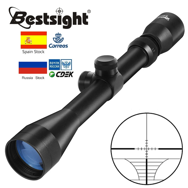 

3-9x40 Riflescope Hunting Sniper Scope Deer Rifle Scope Hunting Scopes Airgun Rifle Outdoor Reticle Sight Scope