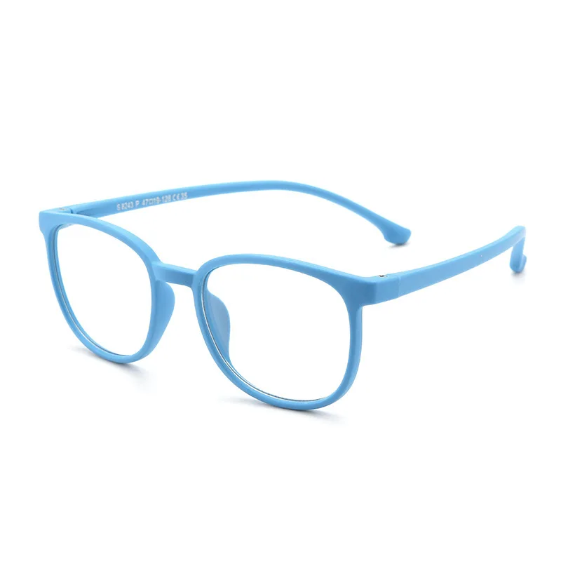 Seemfly синий светильник, детские очки для мальчиков и девочек, оптическая оправа, прозрачные антибликовые компьютерные очки по рецепту, UV400 - Цвет оправы: C35