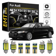 Car LED Interior Light For Audi A4 S4 RS4 B5 B6 B7 B8 B9 Sedan Avant 1996 1998 2005 2006 2008 2009 2010 2011 2012 2013 2014 2015