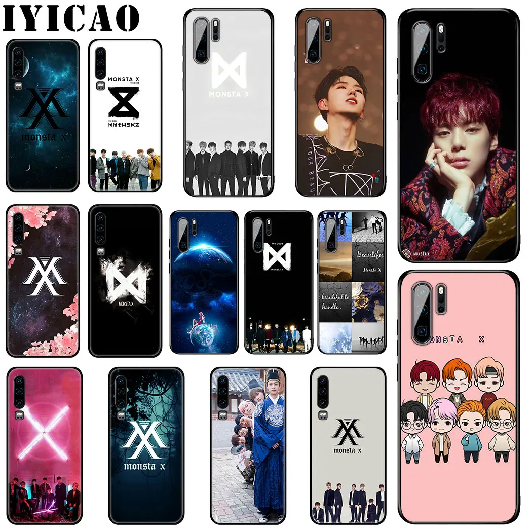 IYICAO KPOP мальчик группа монста X Мягкий силиконовый чехол для huawei P Smart Z Plus 2019 P30 P20 P10