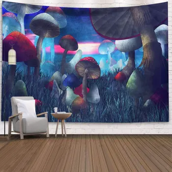 

Wall Tapestry Room Dorm Psychedelic Forest Wall Decoration Cloth Tapestry Home Decoration Mural Tapestry Beach Towel