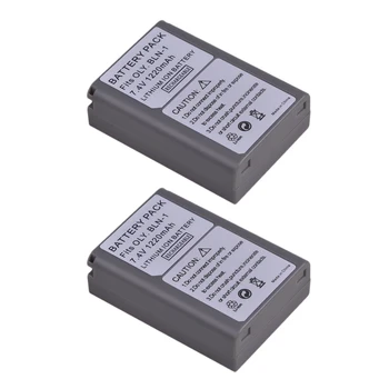 

Durapro 2PC 7.4V 1220mAh BLN-1 PS-BLN1 Rechargeble Li-ion Battery for Olympus PS-BLN1 BLN-1 Battery E-M5 EM5 OMD OM-D Cameras