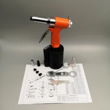 Daya pneumática arma de rebite cego 2.4 4.8mm ar rebitador hidráulico ferramenta pneumática profissional do ar da arma de rebite de rebitagem