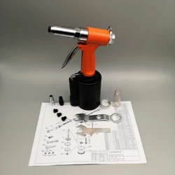 Daya pneumática arma de rebite cego 2.4 4.8mm ar rebitador hidráulico ferramenta pneumática profissional do ar da arma de rebite de rebitagem