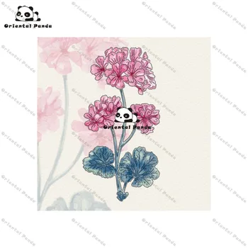 

New Dies 2020 Geranium Metal Cutting Dies diy Dies photo album cutting dies Scrapbooking Stencil Die Cuts Card Making frame die