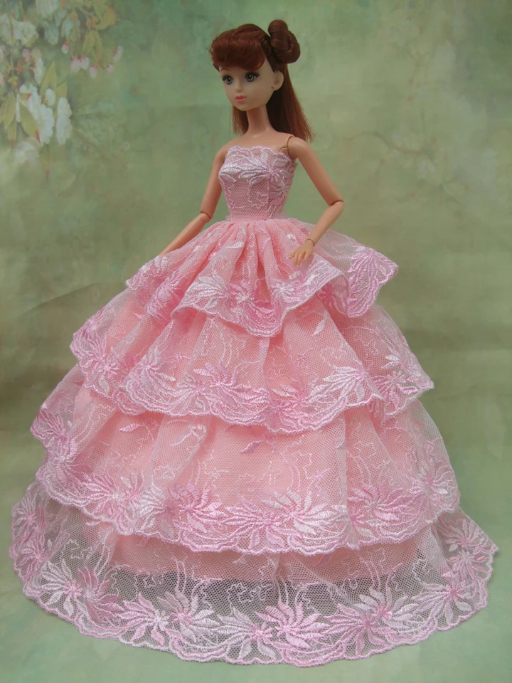 pink colour barbie doll
