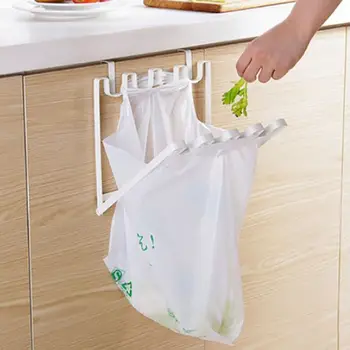 

Foldable Iron Garbage Bag Hanging Rack, Portable Household Garbage Bag Bracket Hooks