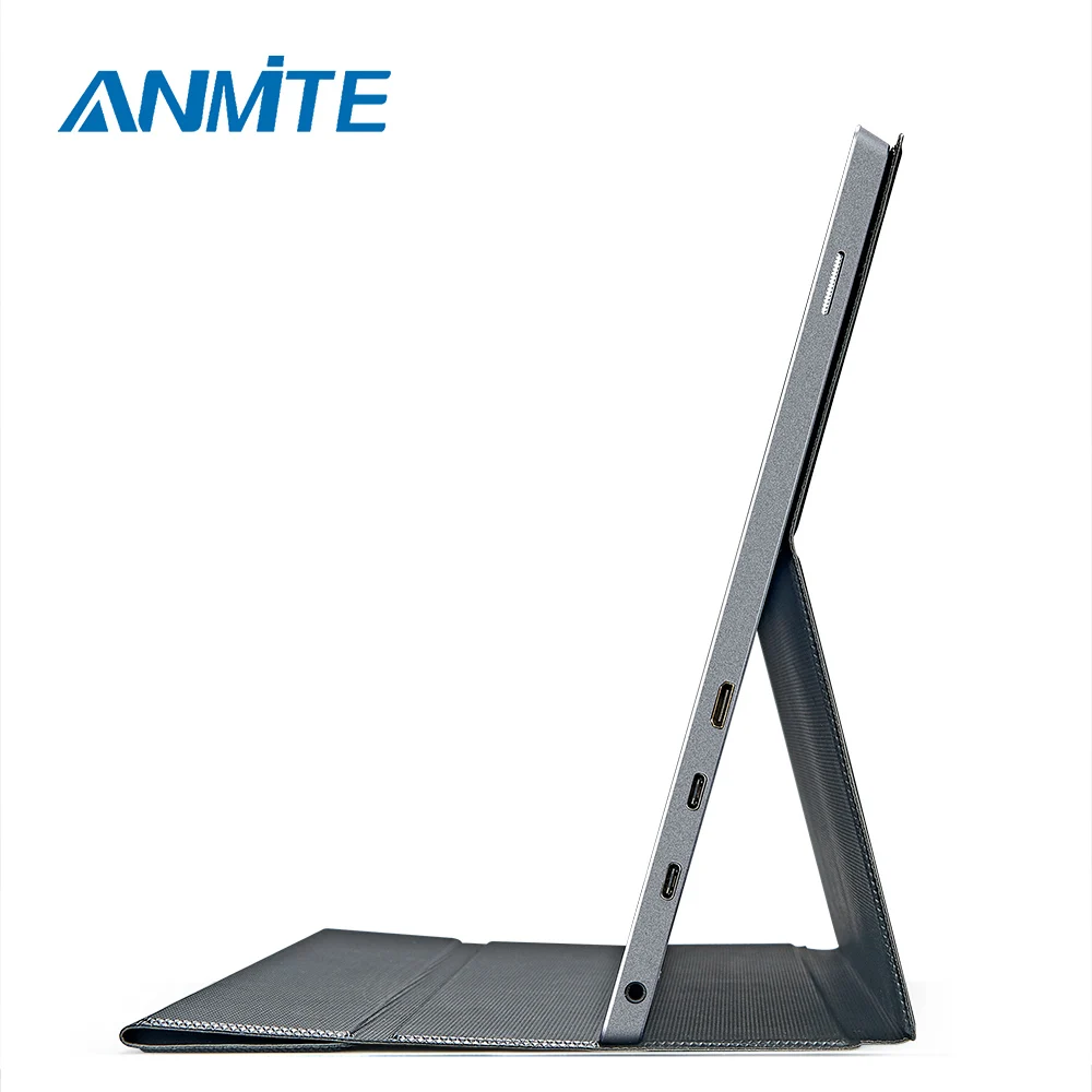 Anmite 15,6 дюймов ips FHD компьютерный USB-C Портативный сенсорный монитор PC TYPE-C HDMI PS4 Xbo x360 1080P светодиодный дисплей для Raspberry Pi