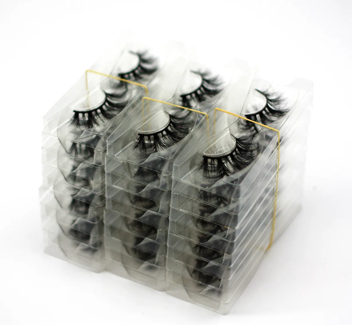 

Hexuan Wholesale 30 pairs no box Eyelashes 3D Mink Lashes Handmade Dramatic Lashes 45 styles cruelty free mink lashes