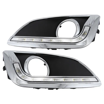 

LED DRL Daytime Running Light Fog Lamp 12V Car Running Lights for Hyundai IX35 Ix 35 2010-2013