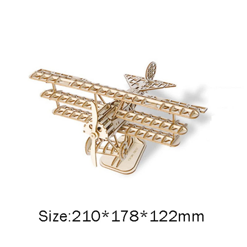 AAG Creative DIY 3D Wooden Jigsaw Puzzle Toys Handmade Kids Children Puzzle Game Assembly Toy Model Adult Educational Baby Toy