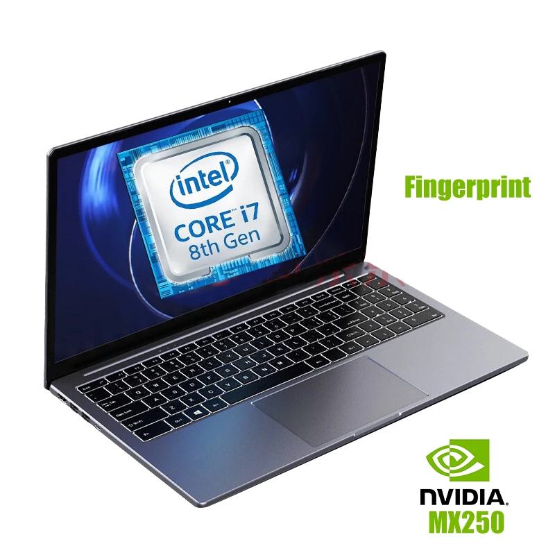 Игровой ноутбук GMOLO 15 6 дюйма Core I7 8 поколения четырехъядерный процессор Geforce MX250