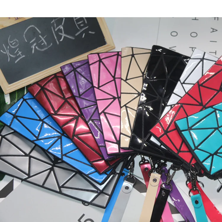

New Style Japanese Korean Multi-functional Long Japanese Style Women's Purse Quilted Fashionable Cosmetic Bag