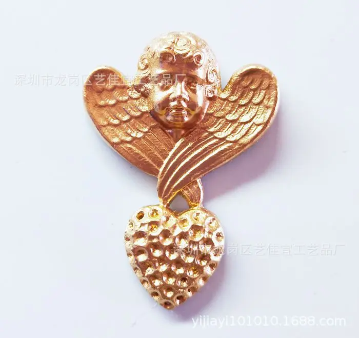 European Cute Little Angel Gold Abacus Creativity Travel Souvenir Kitchen Home Decoration 3D Fridge Magnet Sticker Accessories
