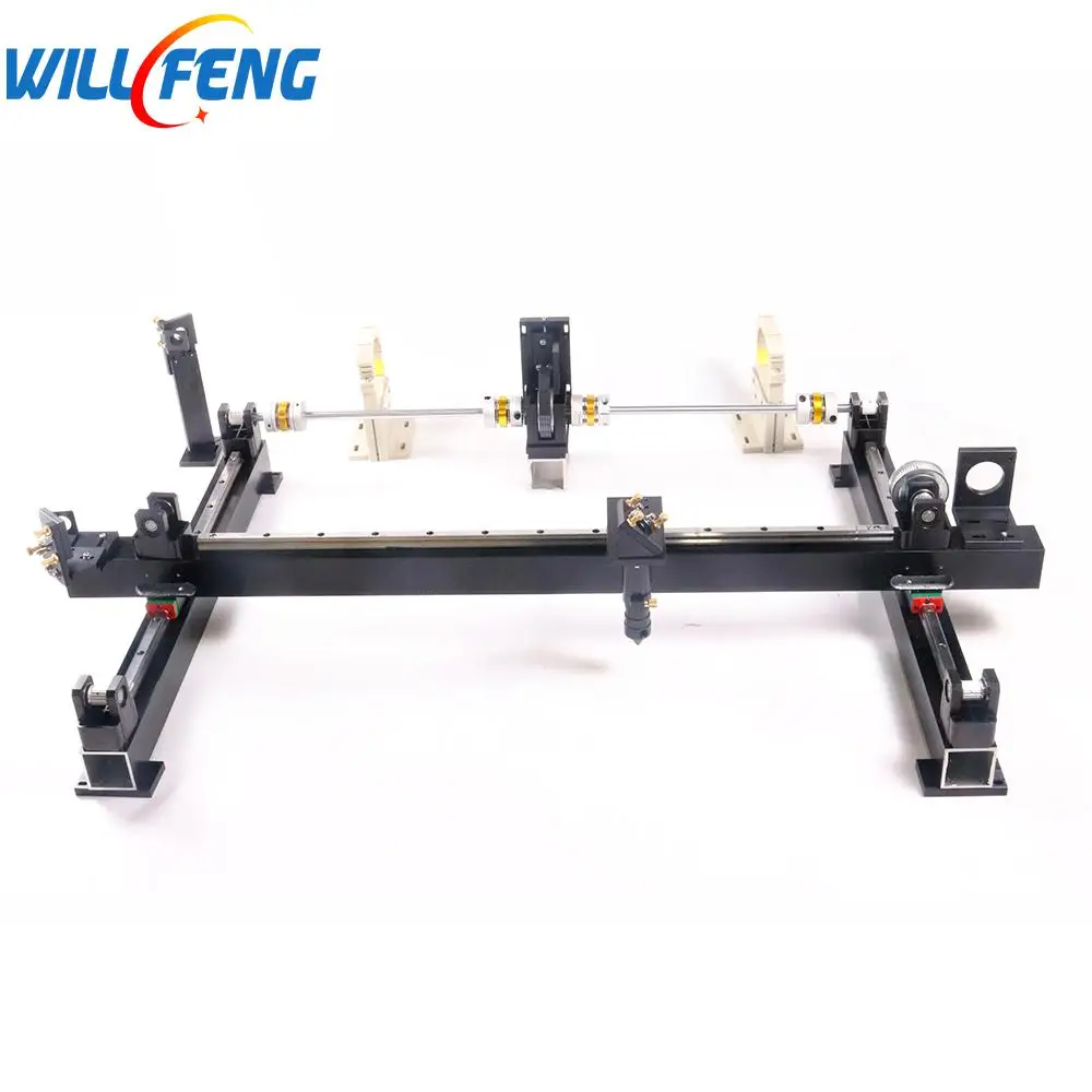Лазерный механический контроллер Will Feng 1600x1200 мм 100 Вт AWC708S двигатель DIY сборка CNC Co2