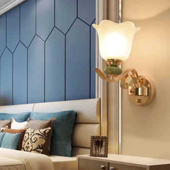 

Led Bedside Wall lamp Modern Living Room Bedroom Restaurant Aisle Bracket Light S Gold Corridor Staircase Lights