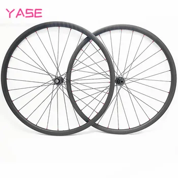 

27.5er mtb bicycle disc wheels 40x30mm tubeless asymmetry mtb disc wheels straight pull DT240S boost 100x15 142x12 carbon wheel
