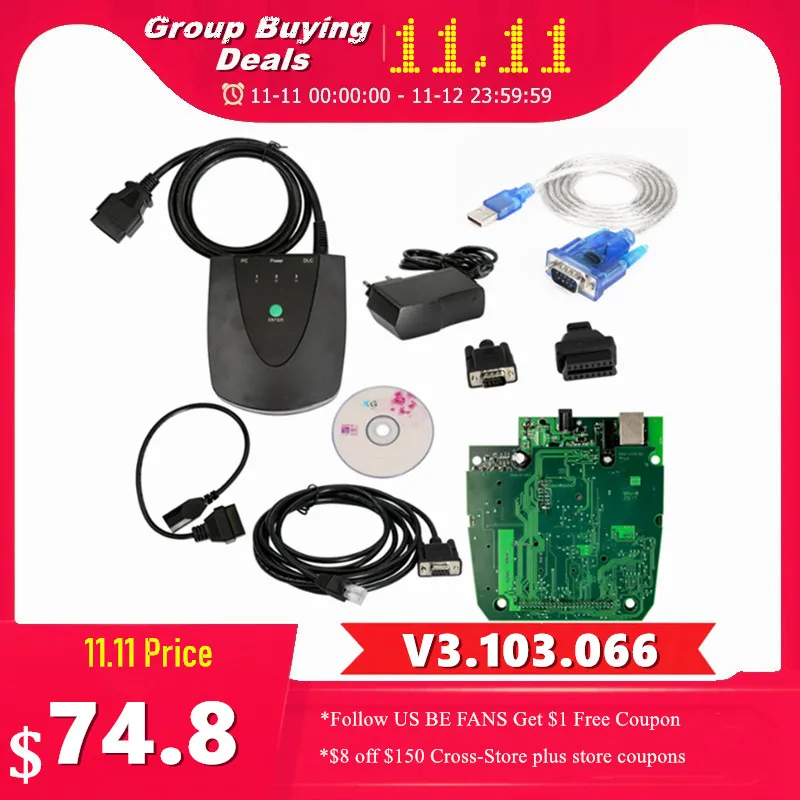 ￡63.84 Newest Version V3103066 Hds Him For Honda Diagnostic Module For