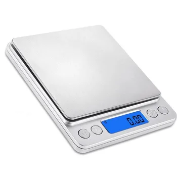 

3kg Portable Electronic Digital Scale Blue Backlight Electronic Scale Pocket Postal Kitchen Jewelry Weight Balance Digital Scale