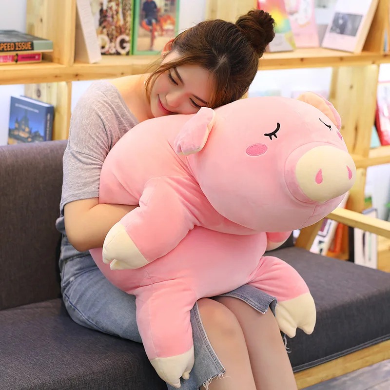 

Cute Ultra-Soft Papa Adorable Pig Pajama Comforter Toys Pillow Plush Toys Pigskin Legal Edition Snooze down Feather